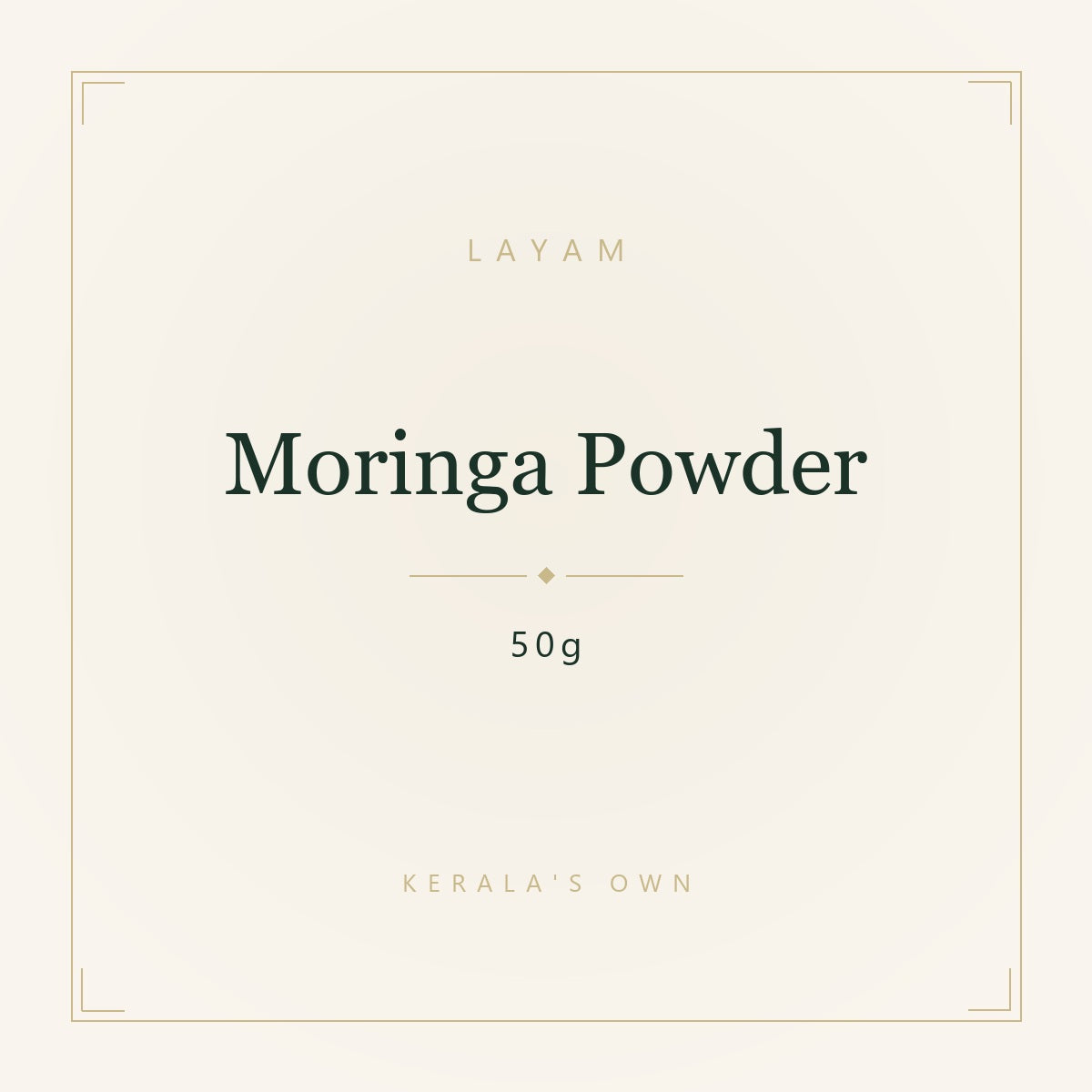 LAYAM Moringa Powder, 50g