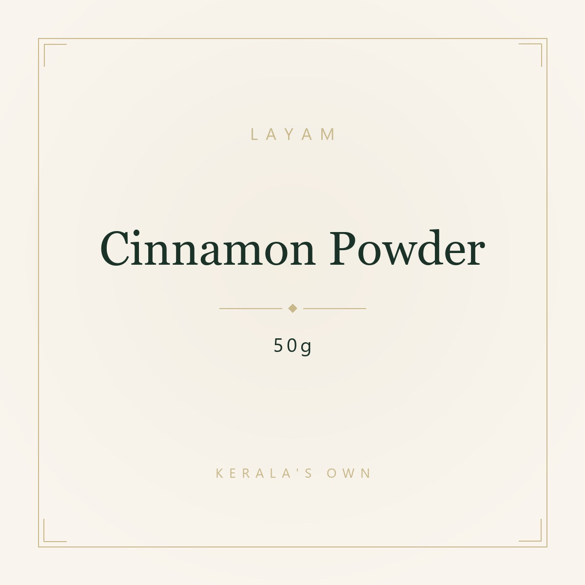 LAYAM Cinnamon Powder, 50g