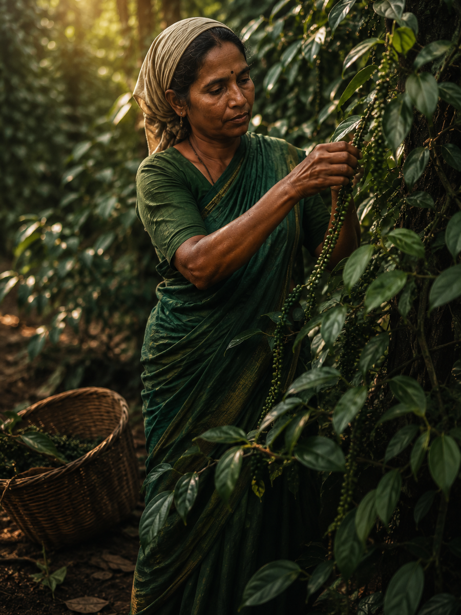 Picked by hand